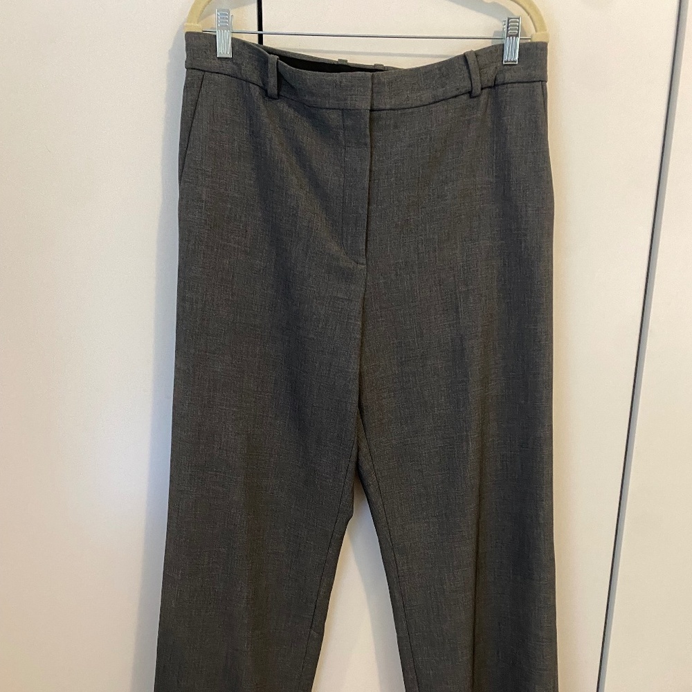 Aritzia Babaton Agency Pant - (Re)Essential Fabric - Heather Charcoal (Size 12)